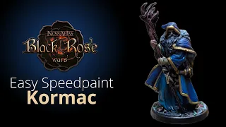 ?Easy Speedpaint - Kormac - Black Rose Wars Rebirth⚫?⚔️