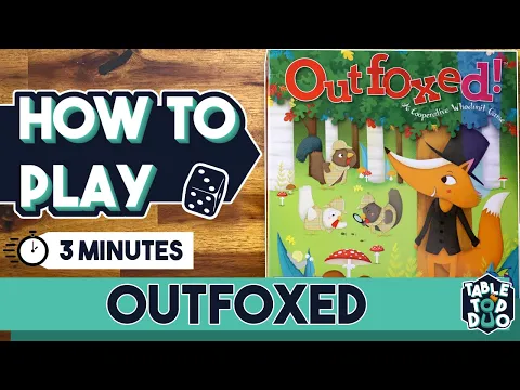 How to Play Outfoxed in 3 minutes