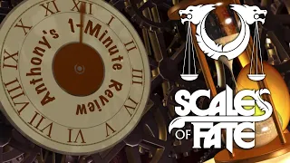 Scales of Fate | Anthony's 1-Minute Review of Scales of Fate. It's 2-Player strategy with a twist!