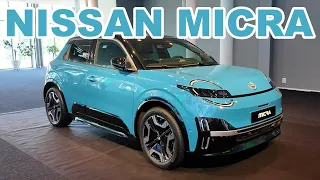 En första titt på helt elektriska Nissan Micra – mjukare än Renault 5