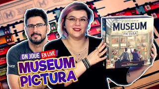 [Règles & Partie] MUSEUM PICTURA | 2 joueurs | Synapses Games / Holy Grail Games | VOD Live