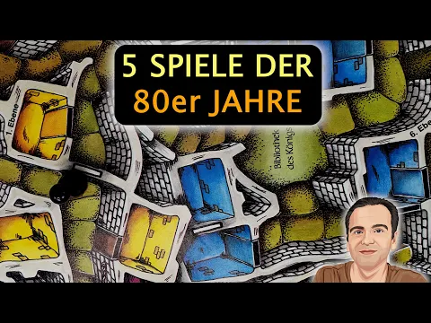 Fünf Brettspiele meiner Jugend - vergessene (?) Spiele der 80er Jahre