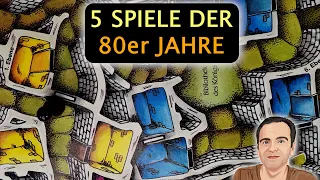 Fünf Brettspiele meiner Jugend - vergessene (?) Spiele der 80er Jahre