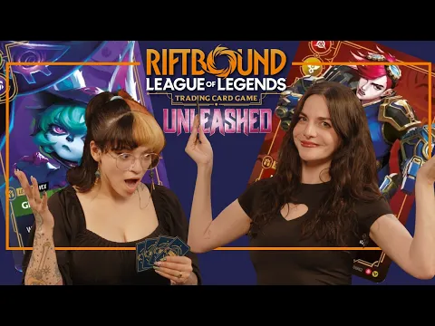 Riftbound Unleashed Precons | League of Legends Card Game with Bailey Meyers and Lua Stardust