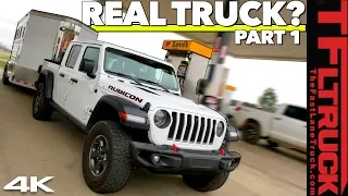 Can the New 2020 Jeep Gladiator Tow a Trailer With The Best Of Them? Highway MPG Review