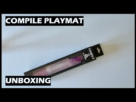 Unboxing Compile Playmat 1 board game
