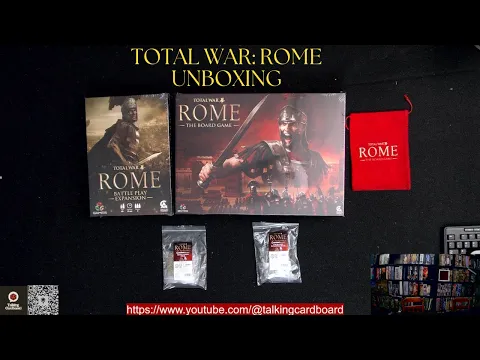 Total War: Rome UNBOXING with Talking Cardboard