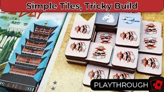 Built in a Day | Solo Playthrough - A Tiny Tile-Laying Puzzle