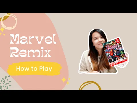 [桌遊教學] Marvel Remix How to Play｜漫威宇宙大亂鬥 教學｜輕策｜中文字幕