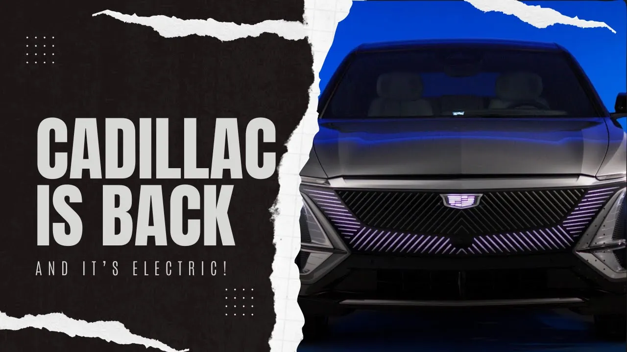 Cadillac is back! And it is all-electric