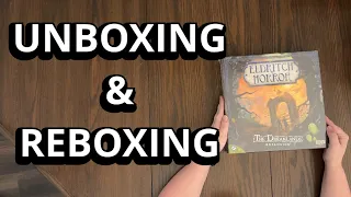 Eldritch Horror: The Dreamlands Expansion - Board Game Unboxing & Reboxing - What's in the Box?