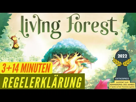 Living Forest • Regeln Anleitung Regelerklärung • Kennerspiel 2022