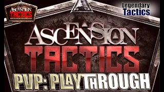 Sneak Preview of ASCENSION TACTICS head to head / Playthrough / Gameplay