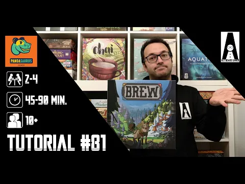 Tutorial #81 (sub ITA): come si gioca a Brew (gioco da tavolo di Pandasaurus Games)