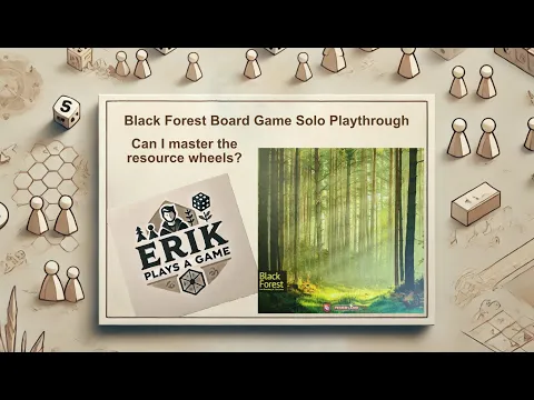 Can I master the resource wheels? | Black Forest Board Game Solo Playthrough