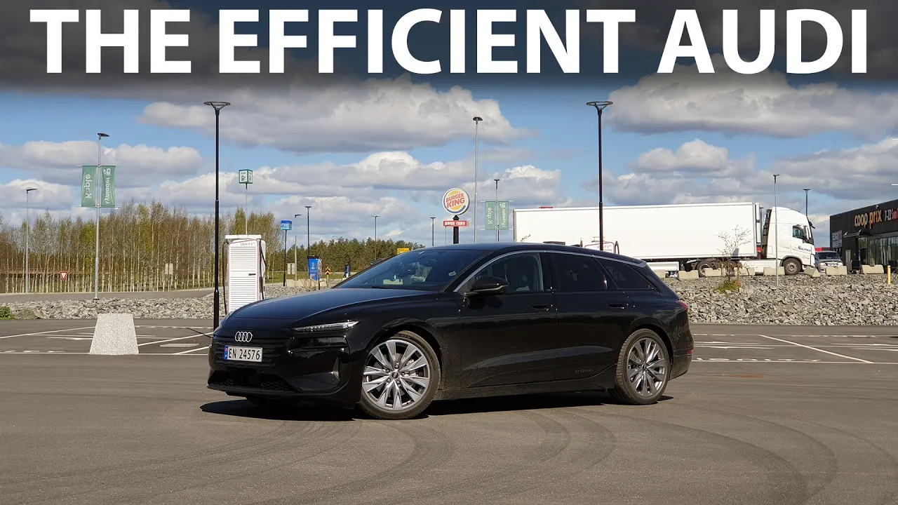 Audi A6 Avant e-tron Quattro range test