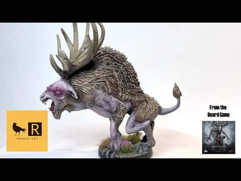Painting The Witcher Old World, Fiend (Bies)