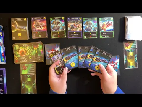 Star Realms: Frontiers Solo Playthrough vs Nemesis Beast | Danicha