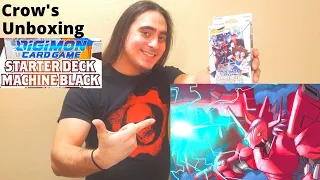 Crow's unboxing Digimon ST5 Machine black Starter deck