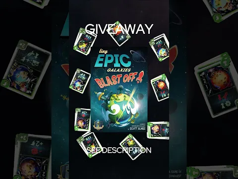 Tiny Epic Galaxies Blast Off Giveaway #giveaway #alooza #tinyepic #boardgames
