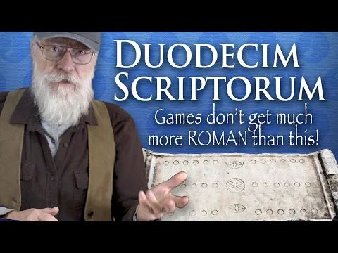I call this "the most Roman game of them all" - Duodecim Scriptorum!