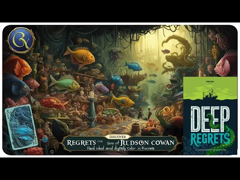 Deep Regrets: A Haunting Fishing Board Game Tutorial