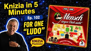 Knizia in 5 Minutes. 102 For One Mensch ärgere Dich nicht