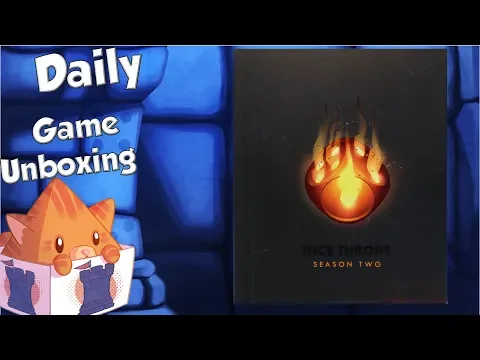 Daily Game Unboxing - Dice Throne Season 2