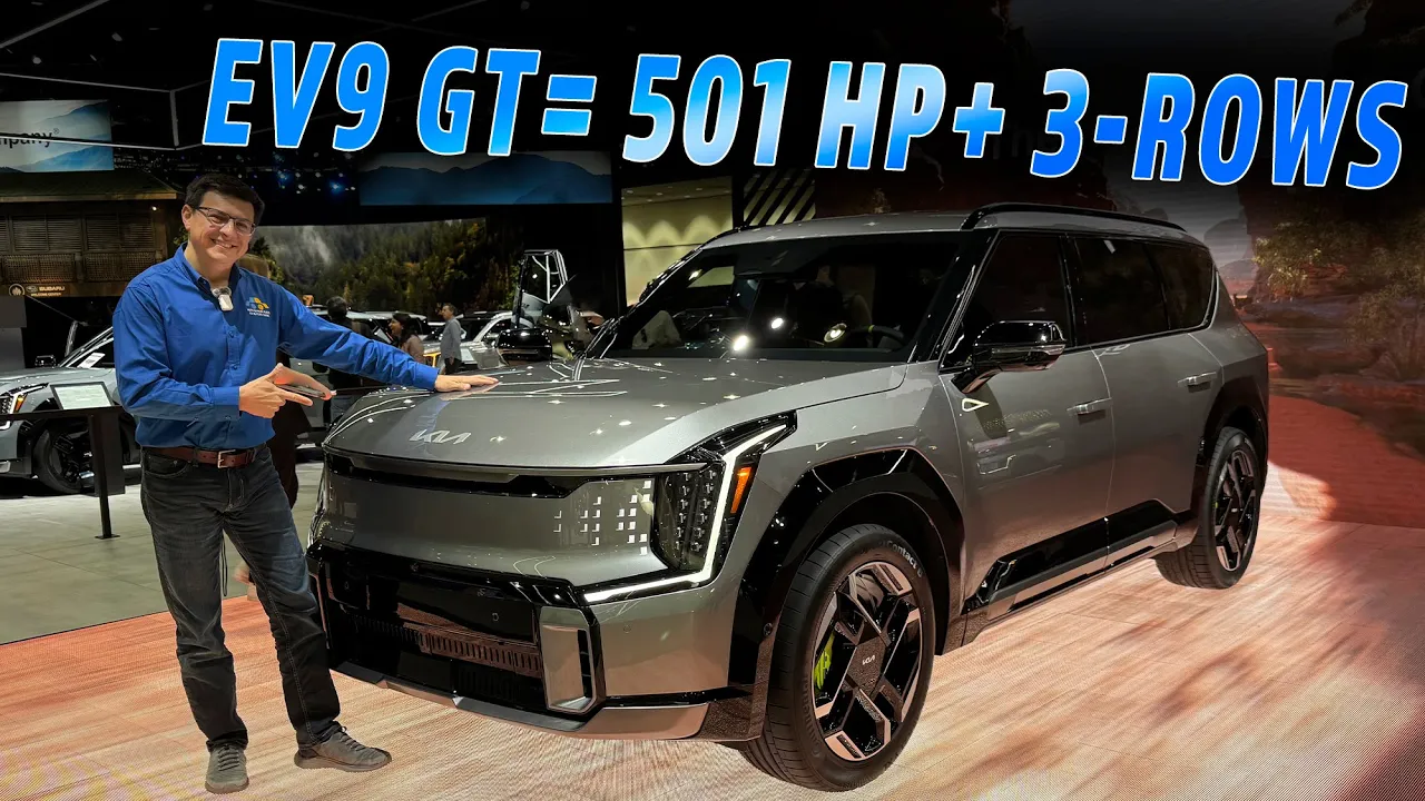 2026 Kia EV9 GT | Kia's Boxy Family Hauling EV Gets 501 Ponies for 2026