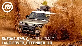 Ground-breaking Off-Roaders: New Defender, Ariel Nomad, Suzuki Jimny | TopGear.com | Top Gear