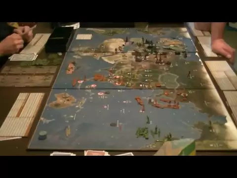 Axis & Allies Anniversary Edition Boardgame Time Lapse
