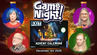 GameNight! 24 Days of Christmas Day 3 - Exit: The Game Advent Calendar - The Missing Hollywood Star