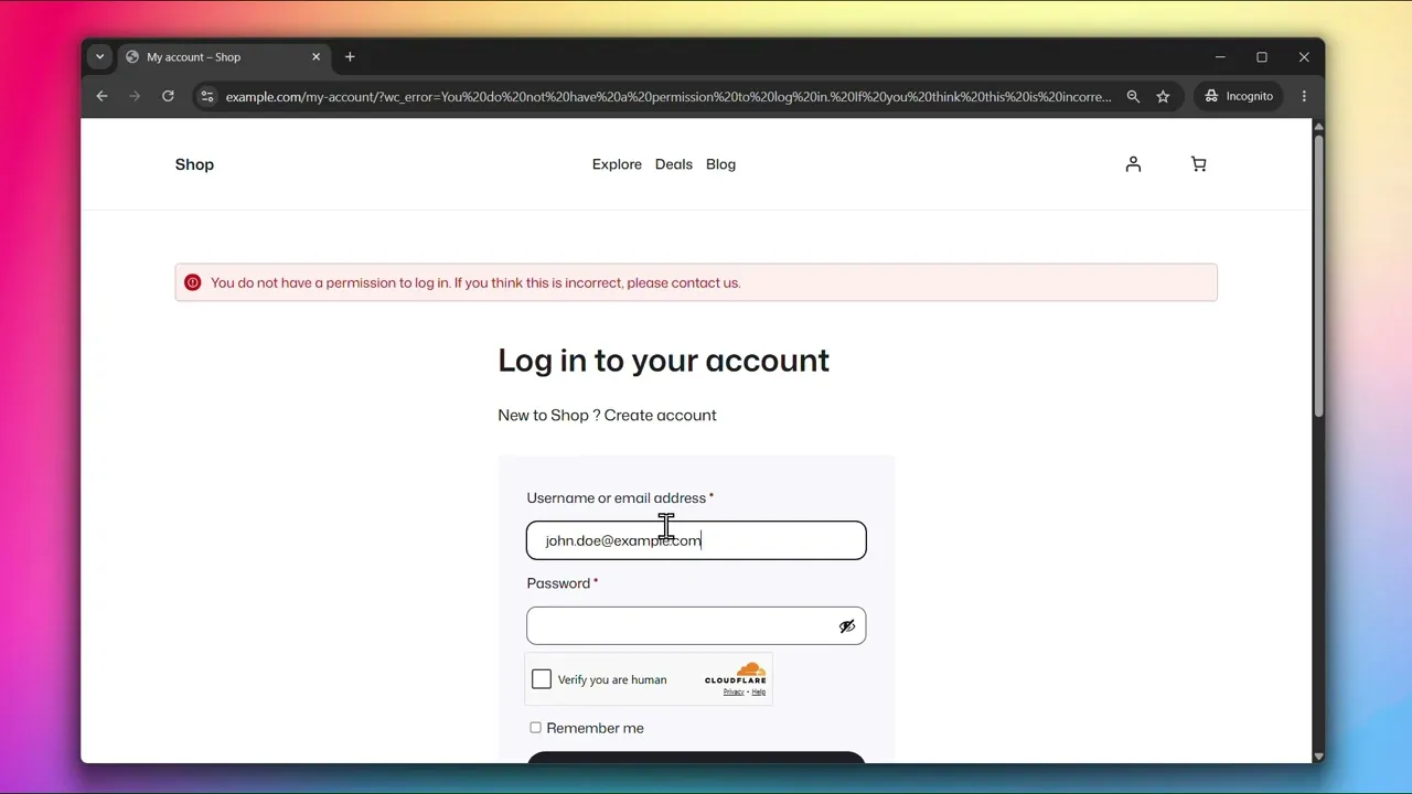 Role Based Access for WooCommerce