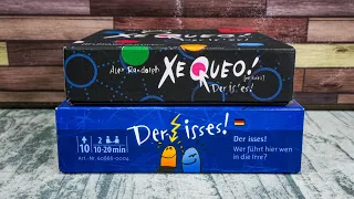 Alex Randolph's Xe Queo! & Der Isses!, Side-By-Side Comparison & Review