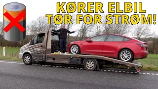 KØRER ELBIL TØR FOR STRØM! Hvad sker der?