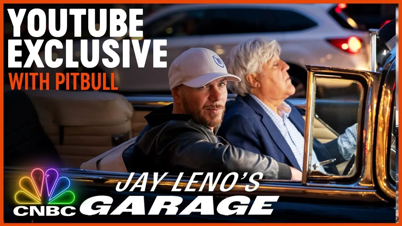 Pitbull & Jay Cruise In A 1956 Packard Caribbean | CNBC Prime