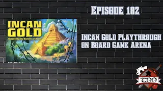 Incan Gold Playthrough on Board Game Arena | Push Your Luck Treasure-Hunting Fun!