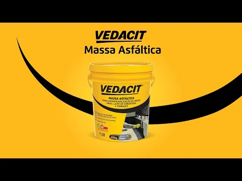 Massa Asfáltica Impermeabilizante 20kg Vedacit