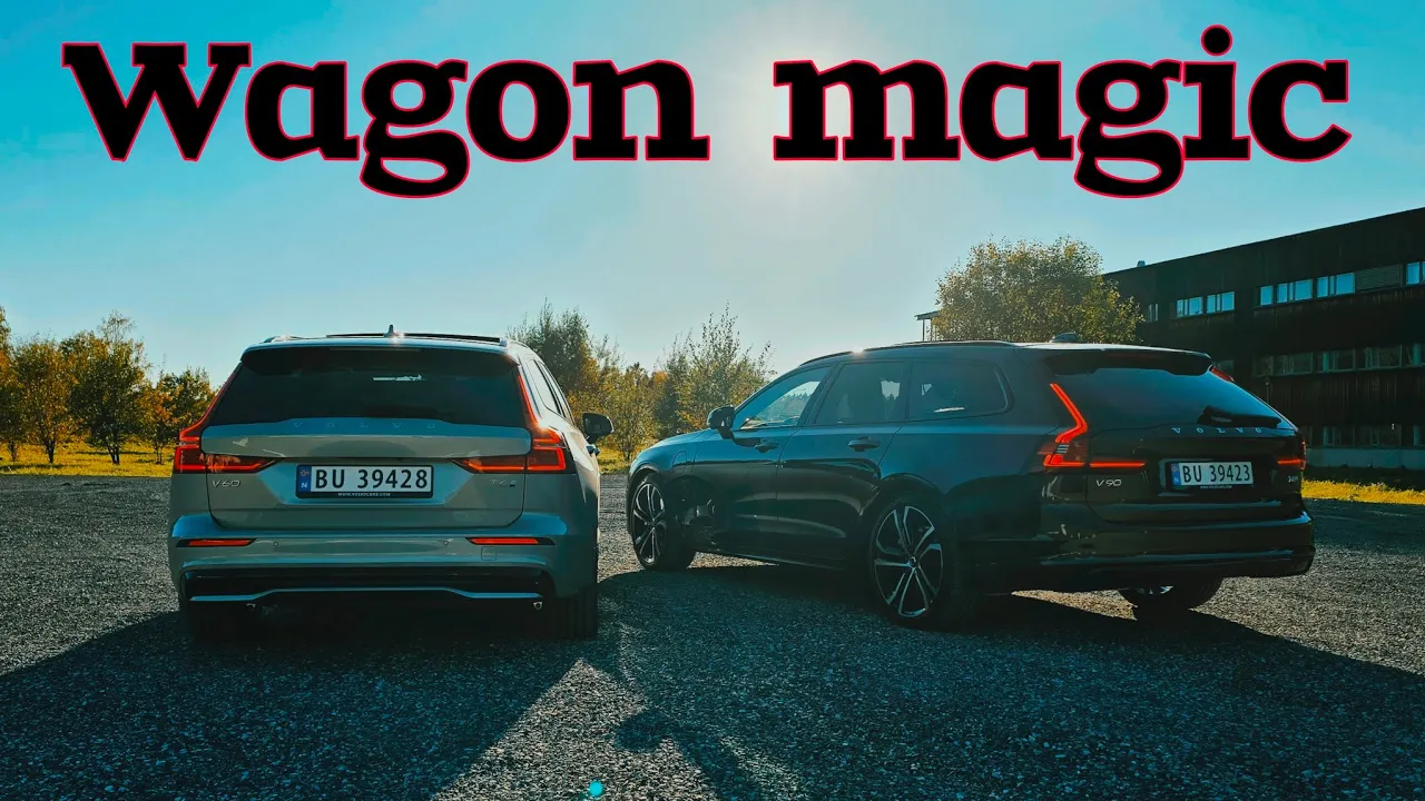 V60 vs V90 😍 Magical wagons. Same, but very different. End of sale in Norway 🇳🇴