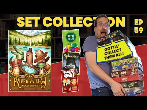 Ep 59 - River Valley Glass Works - Point Salad, Splendor, Sushi Go - FLGS - Board Game Karen