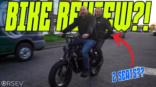 Electric car specialists attempt to review an electric bike! | Synch Super Monkey Pro