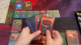 Slay the Spire: The Board Game - Ascension 5 Ironclad Solo Playthrough (Act 2)