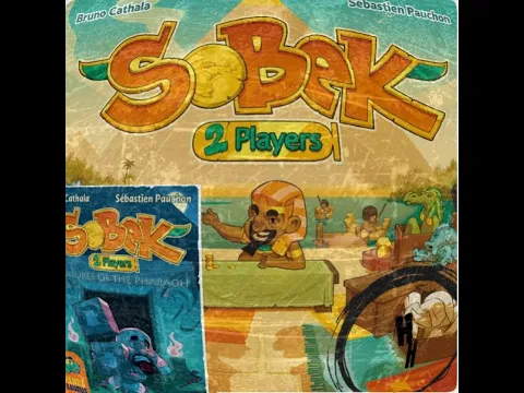 Sobek: 2 Players & Sobek: 2 Players Treasures of the Pharaoh Unboxing