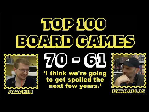 The Best 100 Board Games of All Time - 70 - 61