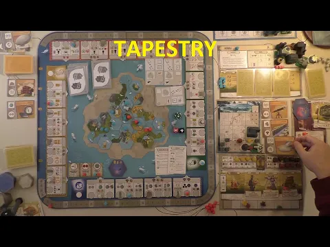 [FR] TAPESTRY - Présentation du jeu et partie solo