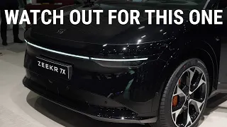 The Zeekr 7X Shown For The First Time In Europe