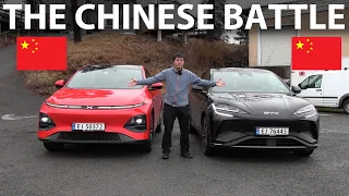 BYD Sealion 7 vs Xpeng G6 side-by-side comparison