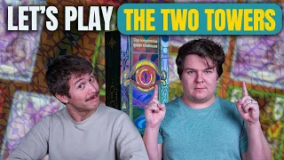 The Lord of the Rings: The Two Towers Trick-Taking Game | 2 Player Board Game Playthrough