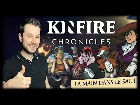 KINFIRE CHRONICLES - Quand la Dream Team de l'industrie ludique crée son propre jeu... [REVIEW FR]