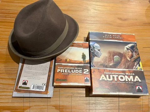Terraforming Mars Automa & Prelude 2 Unboxing